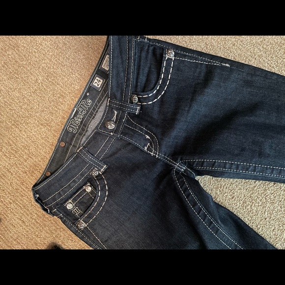 Miss me jeans size 24 waist - Picture 3 of 4